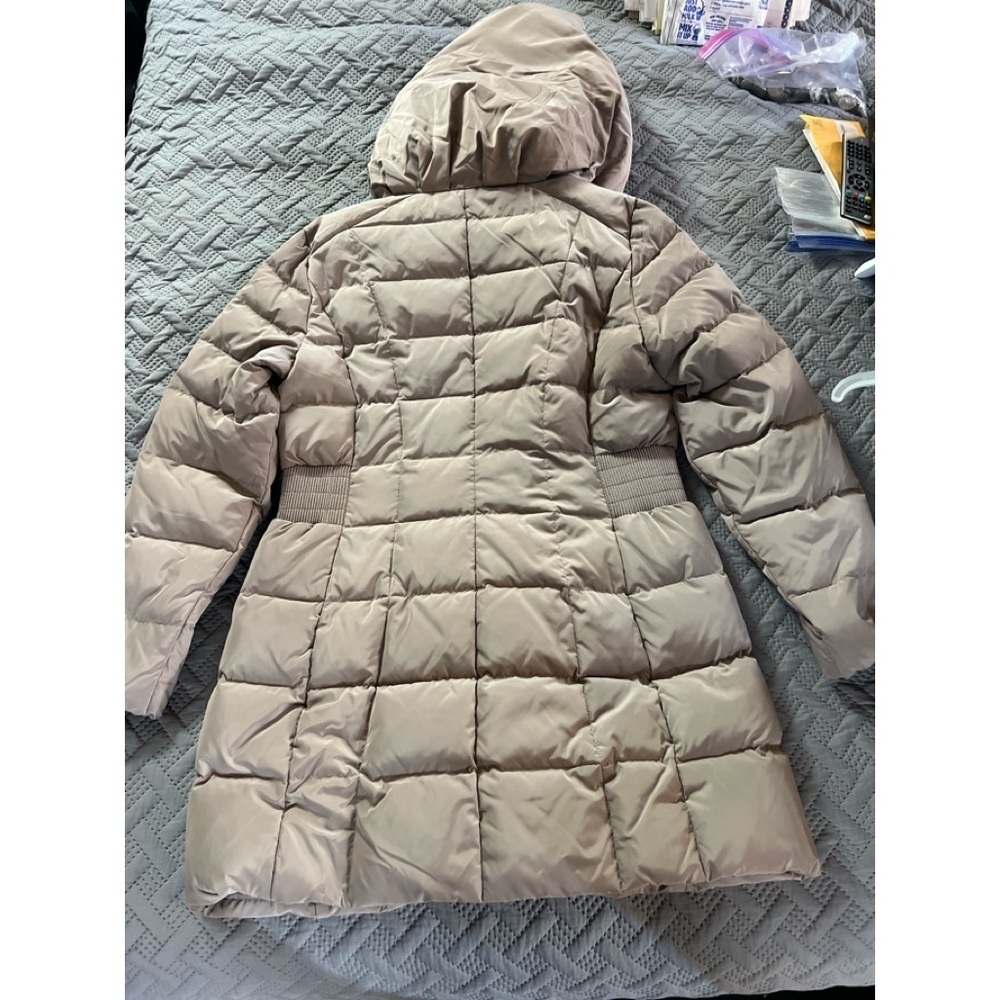 BRAND NEW WITHOUT TAGS-Cole Haan Womens Hooded Down Puffer Coat​​ - Picture 4 of 12